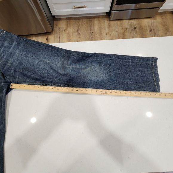 ALBERTO Jeans T400 Blue Stone Modern Fit Soft Wear Denim 34x36 Actual 34X31 - Picture 11 of 12